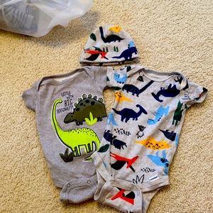 Gerber dinosaur 3p set